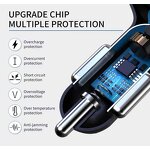 Car Charger - Smiley Face Style 4Ports USB Fast Charging Customized OEM