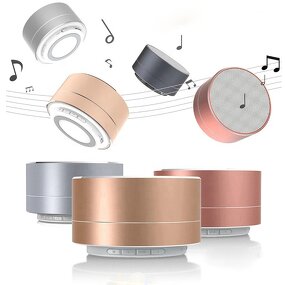 Portable Speaker - Metal Super Bass Flash Lighting Mini Sport Wireless for iPhone