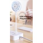 USB Cooler Fan - Mini Portable Handheld Silent Hanging Miniature Plastic