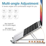 Laptop Stand - Portable Foldable Aluminium Adjustable for All Size Laptops