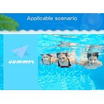 Waterproof Phone Pouch - TPU Universal Outdoor Dry Bag with Lanyard