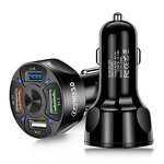 Car Charger - 4 in 1 7A QC3.0 Fast 4 USB Port for Mobile Phones