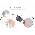 Portable Speaker - Metal Super Bass Flash Lighting Mini Sport Wireless for iPhone
