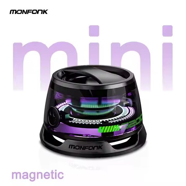 Portable Speaker Manufacturer - G200 BT 5.3 Mini USB-C Charge HD Sound Magnetic RGB