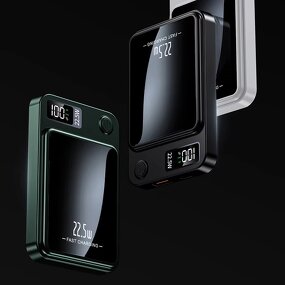 Power Bank - Slim PD22.5W Magnetic Wireless Charger Compatible for Samsung