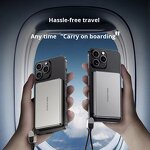 Power Bank - Fireproof OVP Compact Ultra-Thin 10000 Mah PD20W Wireless Magnetic