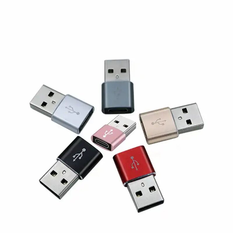 OTG Adapter - Mini USB Type C Card Reader Mouse Convert USB C to USB 2.0
