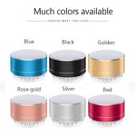 Portable Speaker - Metal Super Bass Flash Lighting Mini Sport Wireless for iPhone