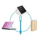 USB Night Light - Portable Rechargeable LED Book Reading Device for Laptop