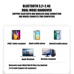 Wireless Optical Gaming Mouse - 2.4GHz RGB Backlit Mini 3D Style USB