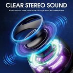 Portable Speaker Manufacturer - G200 BT 5.3 Mini USB-C Charge HD Sound Magnetic RGB