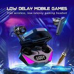 TWS Gaming Earbuds - X15 Wireless Headset Mic Bass Sound Positioning Stereo Touch