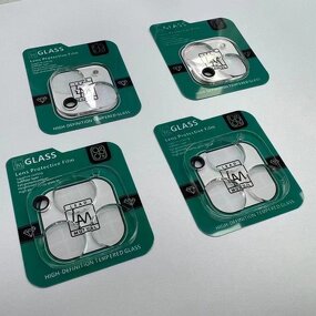 Camera Lens Protector - 9H Tempered Glass for iPhone 15 Series 3D Waterproof