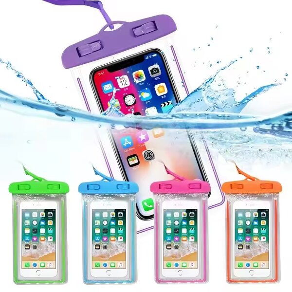 Waterproof Mobile Phone Case - Universal Clear PVC Sealed Underwater Swimming Pouch