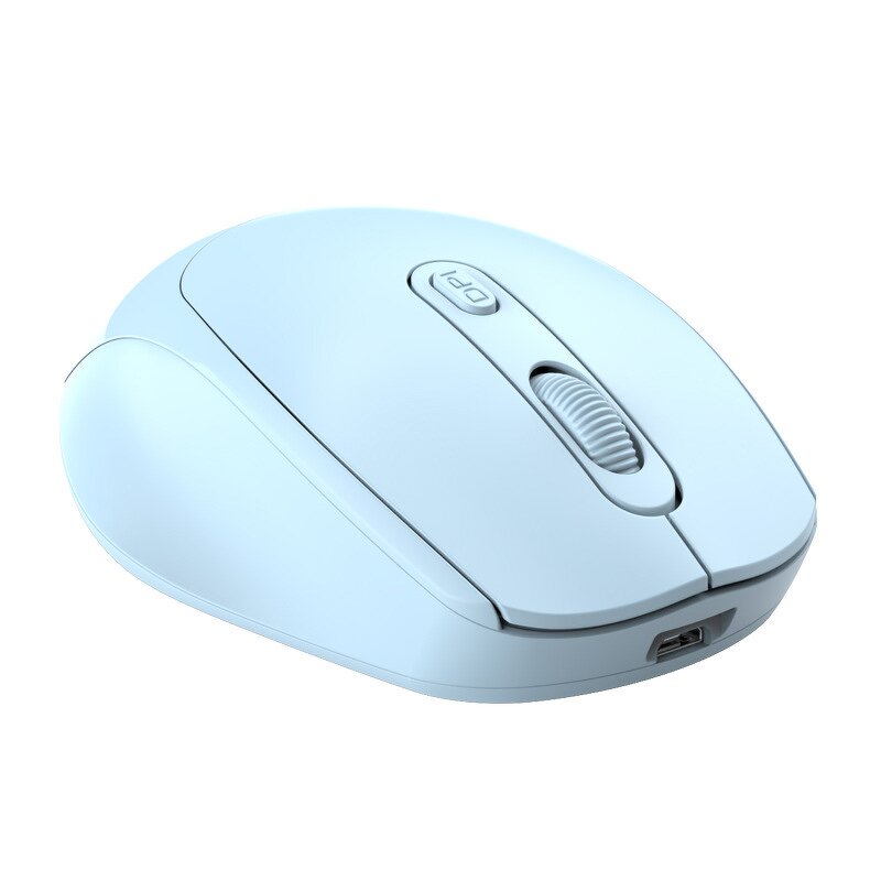 Wireless USB Mouse - Colorful Mute with LED Backlit Luminous for Gaming Office