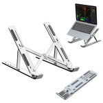 Laptop Stand - Portable Foldable Aluminium Adjustable for All Size Laptops