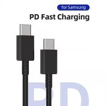 USB-C Cable - Fast Charging 1M Data Transfer Dual Type C for Samsung S20 S10
