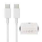 USB-C Cable - Fast Charging 25W Data Cable Type C-C for Samsung Note10 S20