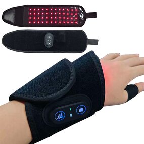 Red Light Therapy Wrap Belt - 2025 Built-in Battery Portable 660nm 850nm