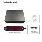 Red Light Therapy Wrap Belt - 2025 Built-in Battery Portable 660nm 850nm