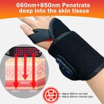 Red Light Therapy Wrap Belt - 2025 Built-in Battery Portable 660nm 850nm