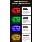 Red Light Therapy Face Mask - 2025 Home Use LED 7-Color Red Green Blue