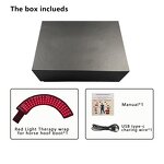 Red Light Therapy Bandage - 2025 660nm 850nm for Horse Hoof Pain Relief