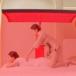 Red Light Therapy Panel - High-Power 360-Degree Rotating Multi-Wavelength
