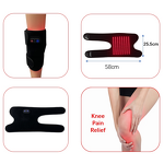 Red Light Therapy Pad - 2025 3-in-1 Knee Therapy with Built-in Battery