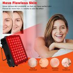 Red Light Therapy Device - 2025 Portable 660nm 850nm Far Infrared Panel