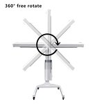 Red Light Therapy Panel - High-Power 360-Degree Rotating Multi-Wavelength