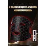 Red Light Therapy Face Mask - 2025 Home Use LED 7-Color Red Green Blue
