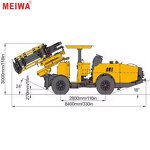 Hydraulic Drilling Rig - Portable XUM135 for Core Mining Engine Pump Motor