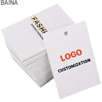 Clothing Labels - 2026 Personal Paper Labels Custom Printing Logo Garment Tags