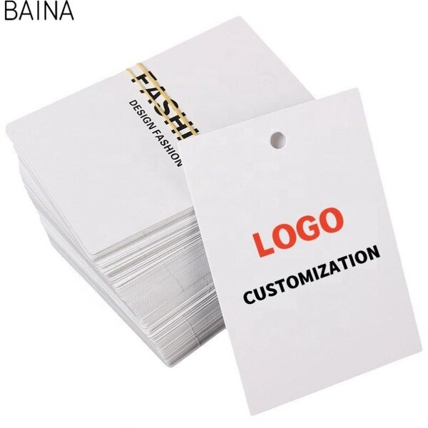 Clothing Labels - 2026 Personal Paper Labels Custom Printing Logo Garment Tags