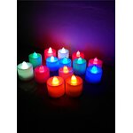 Candle Lamp - Electronic Creative Wedding Birthday Venue Layout Multi-color Flashing Props