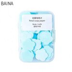 Travel Supplies - Wholesale OEM 20Pcs Portable Hand Sheets Transparent Disposable