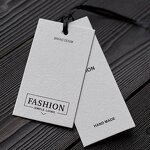 Clothing Labels - 2026 Personal Paper Labels Custom Printing Logo Garment Tags