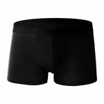 Men's Underwear - Solid Color Plus Size Breathable Boxers Mid-Waist Knitted Teenage