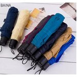Umbrella - Wholesale Portable Creative Water Flowering Ruffled Sunny and Rain Windproof