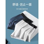 Men's Underwear - Solid Color Plus Size Breathable Boxers Mid-Waist Knitted Teenage