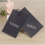 Clothing Labels - 2026 Personal Paper Labels Custom Printing Logo Garment Tags