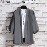 Men's Cardigan - 2026 Summer Casual Japanese Kimono Streetwear Shirt