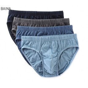 Men's Underwear - Factory Sales Triangle Breathable Plus Size Shorts Pants Cotton Briefs