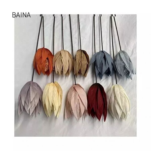 Artificial Flowers - In Stock No.4 Single-Emperor Handmade Realistic Colorful