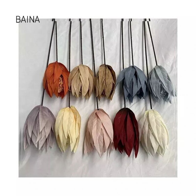 Artificial Flowers - In Stock No.4 Single-Emperor Handmade Realistic Colorful