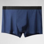 Men's Underwear - Comfortable and Breathable Panties Sexy Solid Color Stretch Boxer Shorts