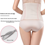 Belly Belt - Six-Row Buckle Firm Control Everyday Style Waist Shaping Stomach Tightening Body Shaping Girdle
