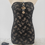 Women's Lingerie Set - European American New Style Sexy Lace Mesh Hollow Dress ODM Wholesale