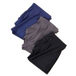 Men's Underwear - Wholesale Summer Ice Silk Ultra-Thin Quick-Drying Breathable High Elastic Large Size Boxer Briefs